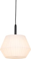 QAZQA Robbt - Lampe suspendue moderne pour l'extérieur - 1 lumière - Ø 32,9 cm - Wit - Éclairage extérieur