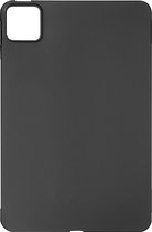 Hoes Geschikt voor Xiaomi Pad 6 en Pad 6 Pro Sterk Soepel Siliconen Licht Zwart