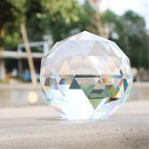 Helder glas kristallen bol prisma Suncatcher Rainbow Maker, bol gefacetteerde kijkbal voor raam, Feng Shui, thuiskantoor tuindecoratie (120 mm)
