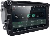 Auto multimedia speler - Podofo - 1GB - 16GB - GPS - Android 10 - AI - Zwart