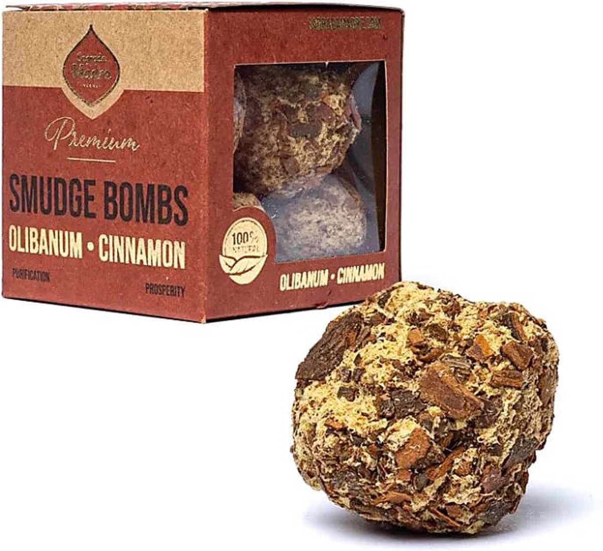 Sagrada Madre - Smudge Bombs - Olibanum Cinnamon - 8 stuks