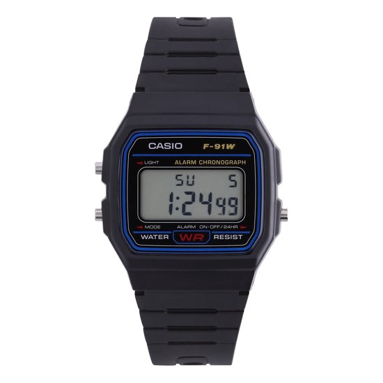 Casio Heren Horloge F-91W-1Yef