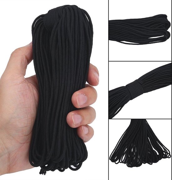 Outdoor Paracord – 2 Mm Dik, Multifunctioneel Touw Voor Kamperen, Knutselen En Overleven – Kies Uit 15, 31 Of 100 Meter