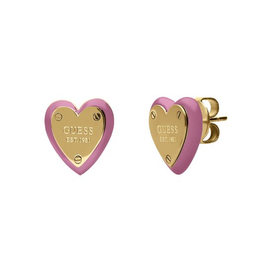 Guess stalen goldplated fantasiearmband voor dames | -NL