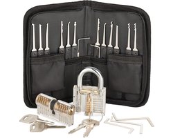 Lockpicking Set 25-delig - Gereedschap voor Slotenmaker Oefening en Training