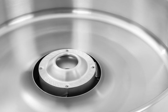 Suikerspinmachine - 52 cm - 1200 W - Spatbescherming - Royal Catering — afbeelding 4