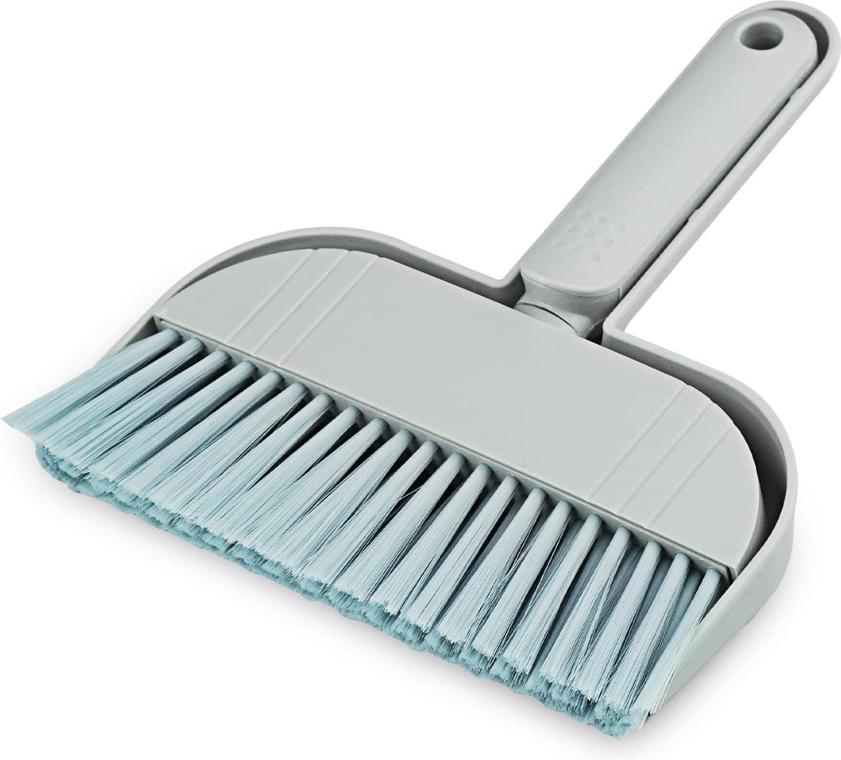 Goedkoopste Bezem en veegschep set, zachte borstelharen, draagbare handveger en schep, hangende veegset, tafelbezem met schep voor netheid in eettafel, bank, hoeken