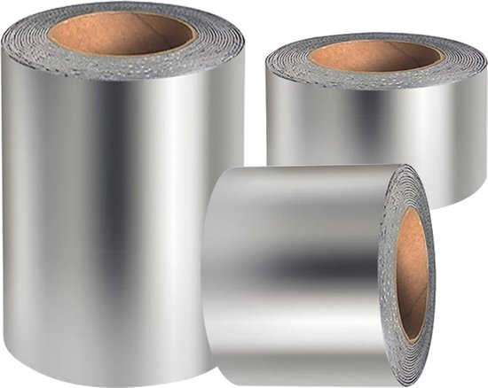 3 rollen pantsertape, zwart, 48 mm x 84 m zwarte gafferband, 210 u