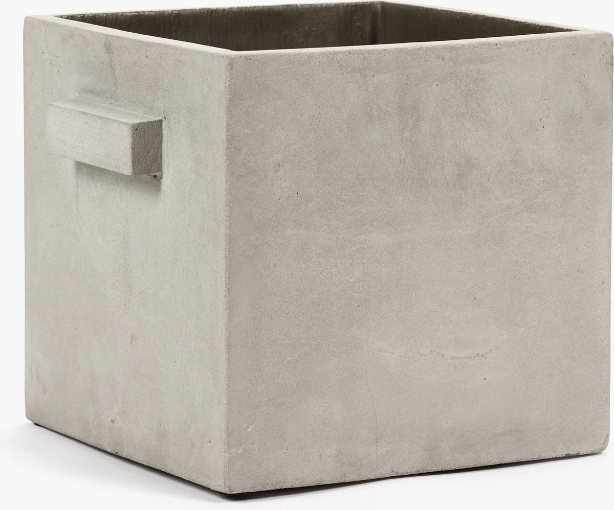 Serax Marie Michielssen Flowerpot bloempot L 26x26x26cm grijs