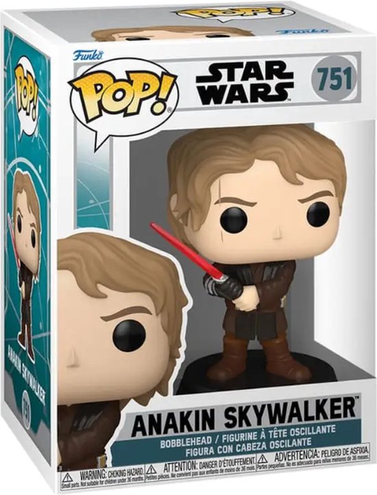 Pop Star Wars: Ahsoka - Anakin Skywalker Funko Pop #751