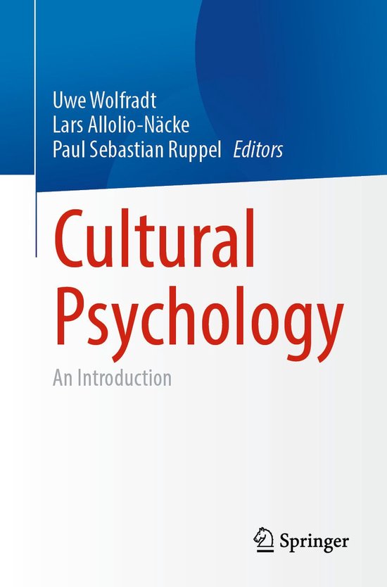 Behavioral Science and Psychology (R0) - Cultural Psychology - cover
