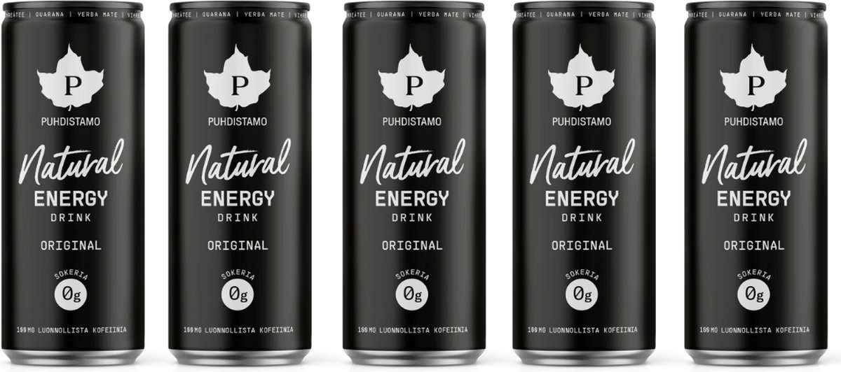 Natural Energy Drink 5 pack-Puhdistamo
