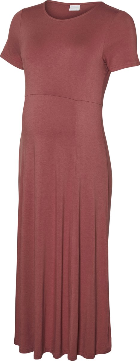Mamalicious Mama Licious Jurk MLNAILA Zwangerschapsjurk Rood