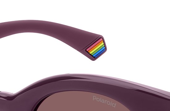 Polaroid Zonnebril PLD 6240/S/X Volwassenen Rood Polariserend GRS (global recycled standerd) certificated van Polaroid — afbeelding 5