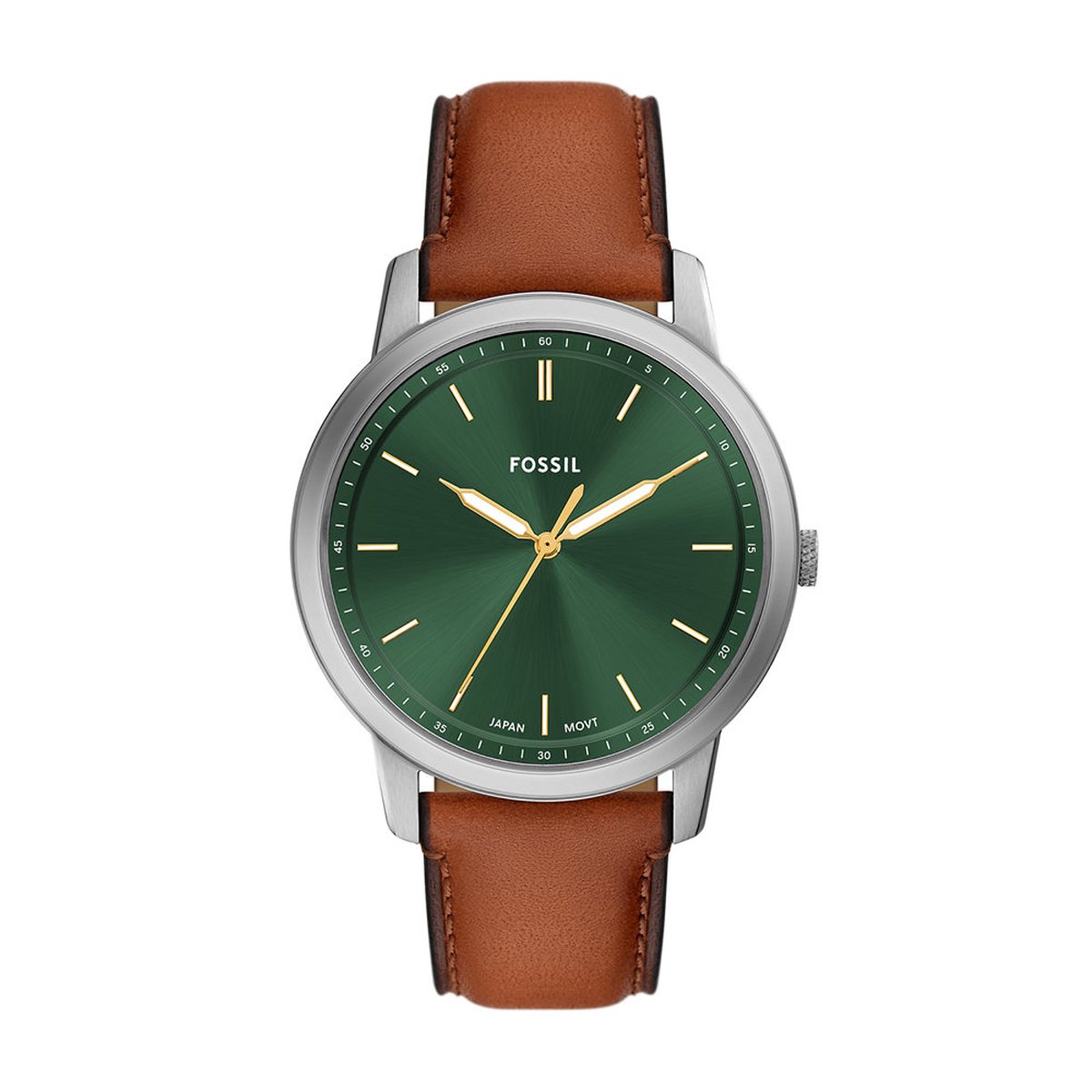 FOSSIL MINIMALIST Heren Horloge - Bruin