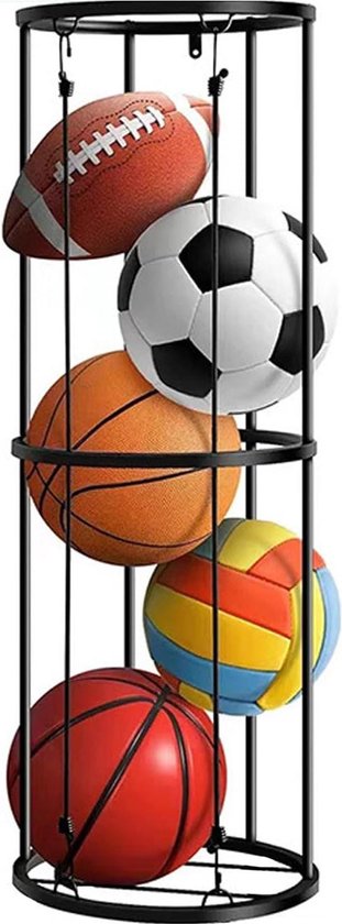 Basketbalhoepel op standaard - Bal en baldraaier inbegrepen! | POWER