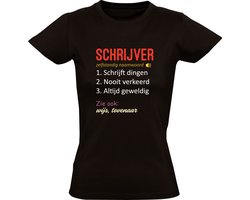 Schrijver Auteur Dames T-shirt - boek - shirt - verhaal - poëzie - inspiratie - publicatie