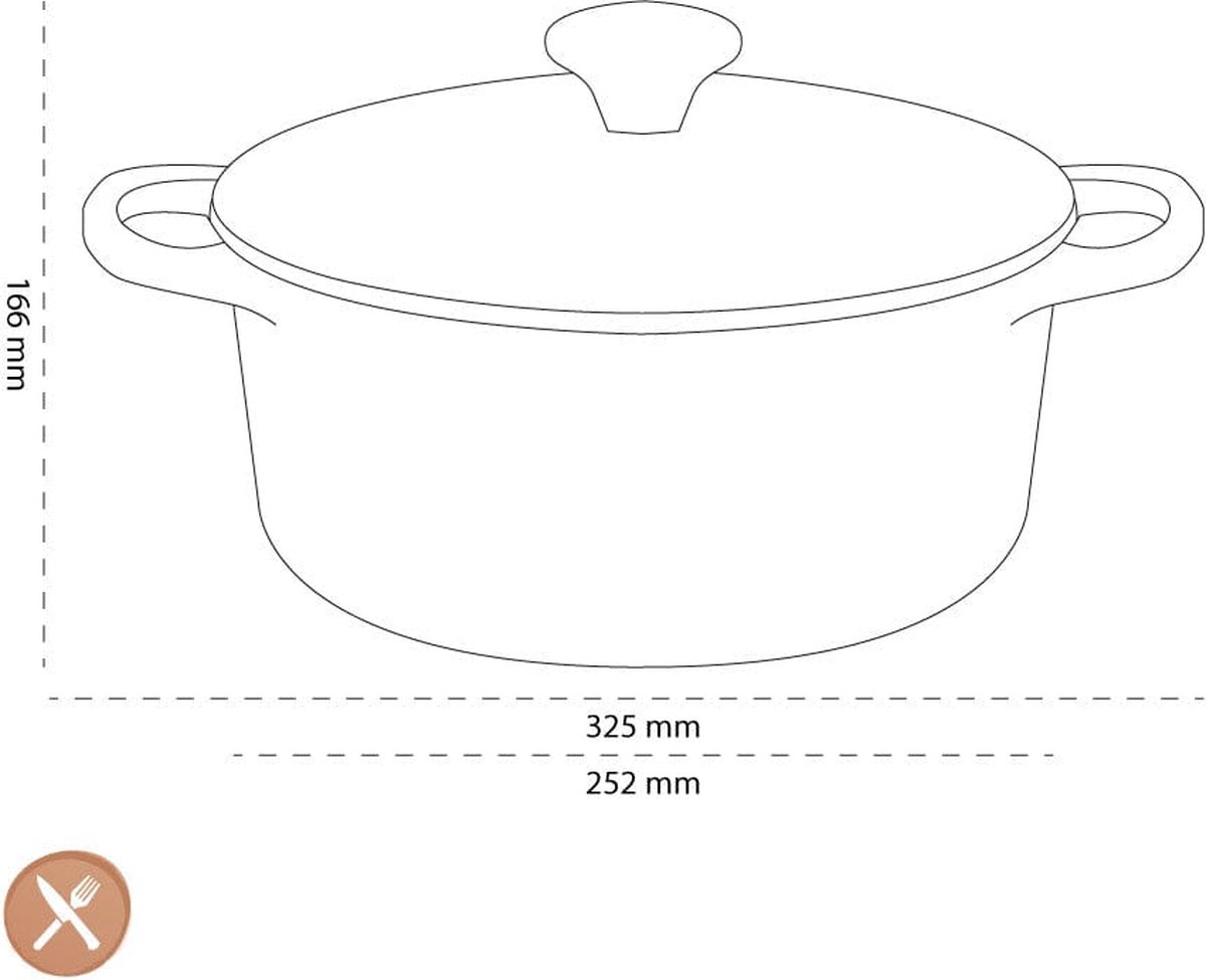Le Le Creuset Signature Bamboo Braadpan - afbeelding 4