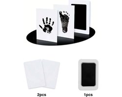 DIY Baby Hand- en Voetafdrukset - casting - Kit - Voetprint - niet sticky