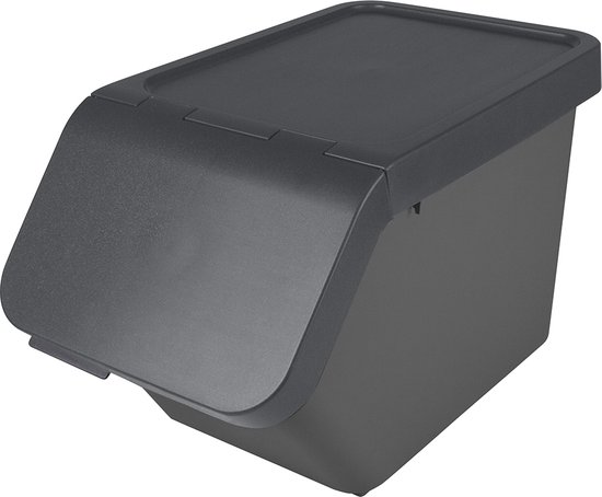 Sunware - Sigma home sorteer unit 30L antraciet - 49,3 x 27 x 29,8 cm