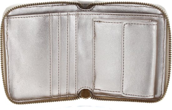 GUESS Porte-monnaie Elenia SLG Zip Around Wallet Cognac Marron clair