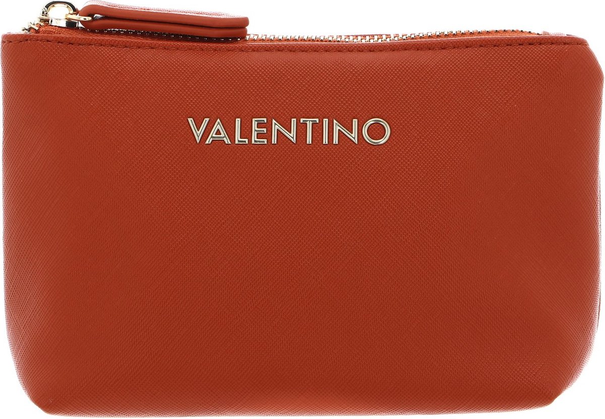 VALENTINO Toilettas Zero Re Soft Cosmetic Case Arancio Terracotta