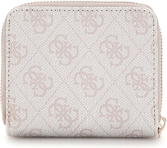 Zwarte GUESS Portemonnee GIULLY SLG SMALL ZIP AROUND