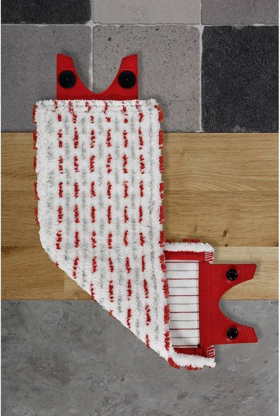 Vileda UltraMax Vervanging - 1 per verpakking - Geschikt voor alle platte mopsystemen van Vileda - Voor alle vloertypes