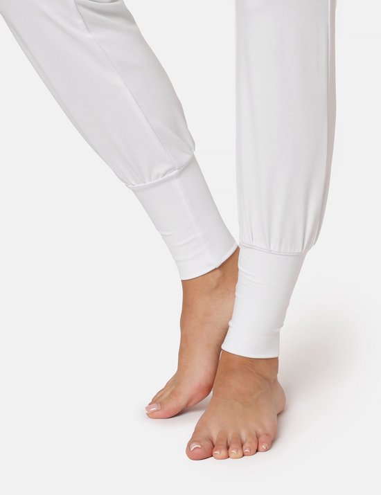 Bellivalini Dames Yogabroek - Sport - Vrijetijdsbroek - Lang - Viscose - Sportbroek - BLV-BLV50-275-YPS - Wit - XS van Bellivalini — afbeelding 2