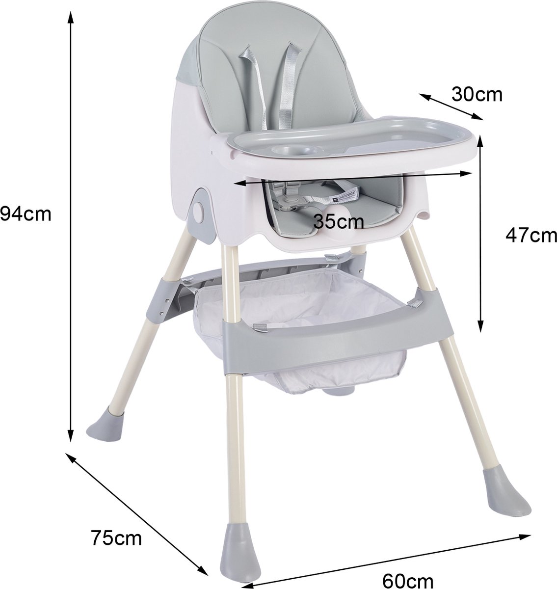 OFMOTRA 3-in-1 Kinderstoel thumbnail 2