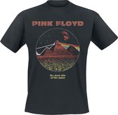 Pink Floyd DSTOM Pyramids Vintage Heren T-shirt - zwart - M