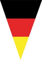 Duitsland landen thema feestvlaggetjes - 5 meter - kunststof - Duitse versiering - Feestartikelen
