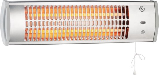 Equivera Wandkachel - Wandverwarming Elektrisch - Keramische Kachel - Heater Kachelventilator - Premium