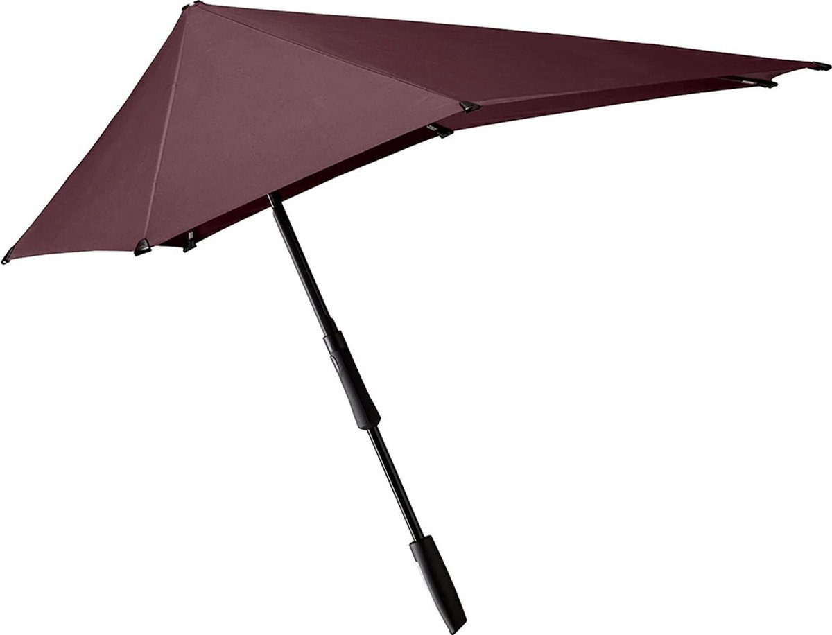 Senz Large Stick Storm Umbrella eggplant