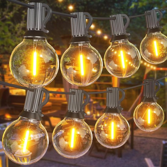 Led party lichtsnoer - 5 meter - 10 lampen - Multicolor - 24V