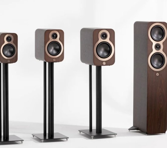 Q Acoustics: 3020c Boekenplank Speakers - 2 Stuks - Pin oak van Q Acoustics — afbeelding 3