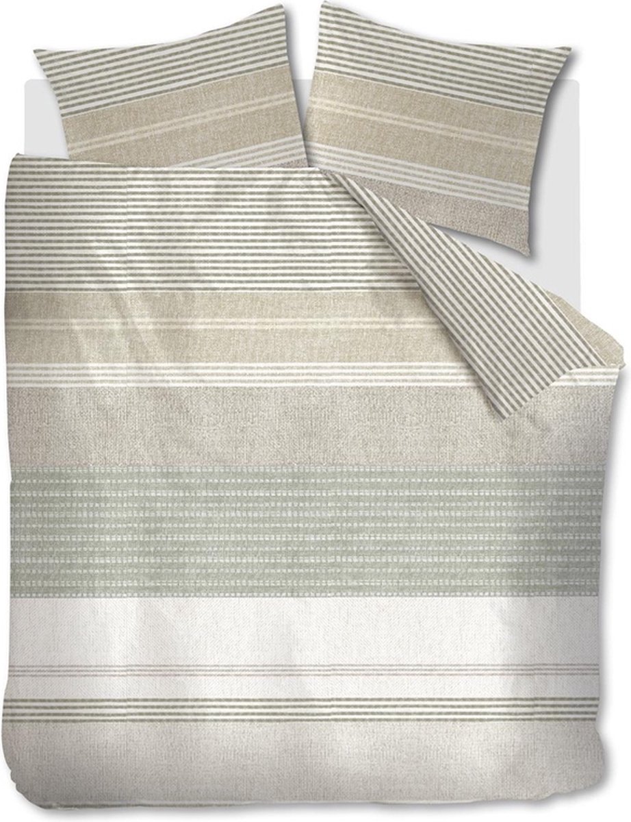 Ariadne at Home Stitches dekbedovertrek - Tweepersoons - 200x200/220 - Geel
