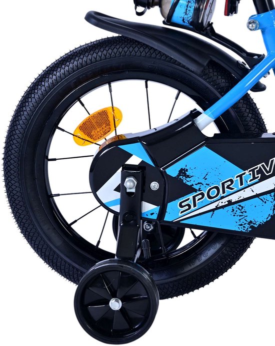 Volare Sportivo Kinderfiets - Jongens - 14 inch - Blauw — afbeelding 5