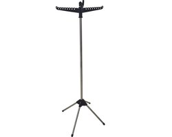 Opvouwbaar Droogrek voor Kleding met Draaibare Armen - Ruimtebesparend en Stabiel met 27 Hangers Capaciteit - Ideaal voor Indoor Gebruik