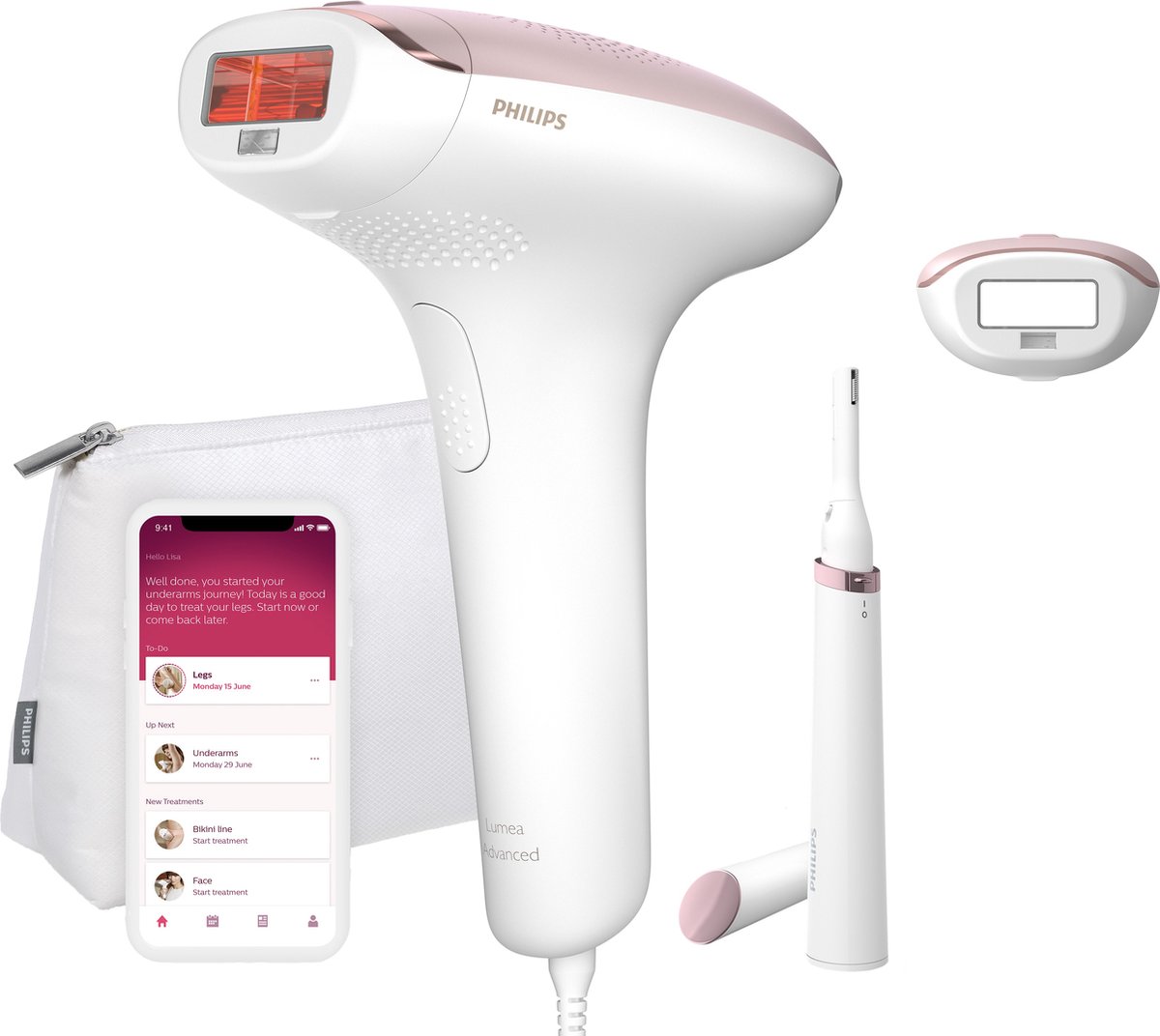 Bol.com Philips Lumea Advanced BRI920/00 - IPL Ontharingsapparaat aanbieding