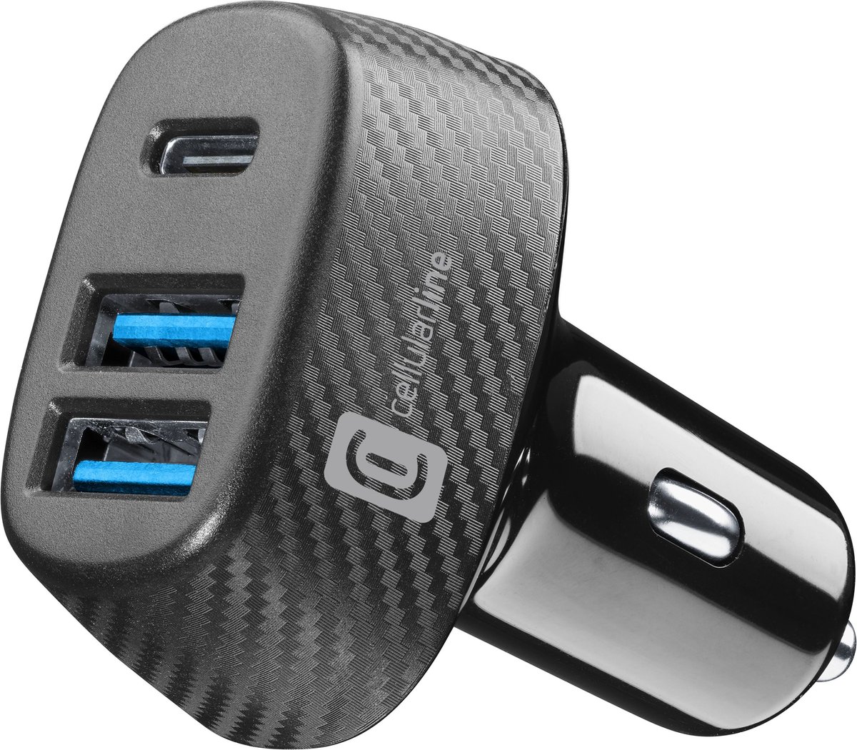 Cellularline 8018080440427 Smartphone, Universeel Zwart Sigarettenaansteker Auto