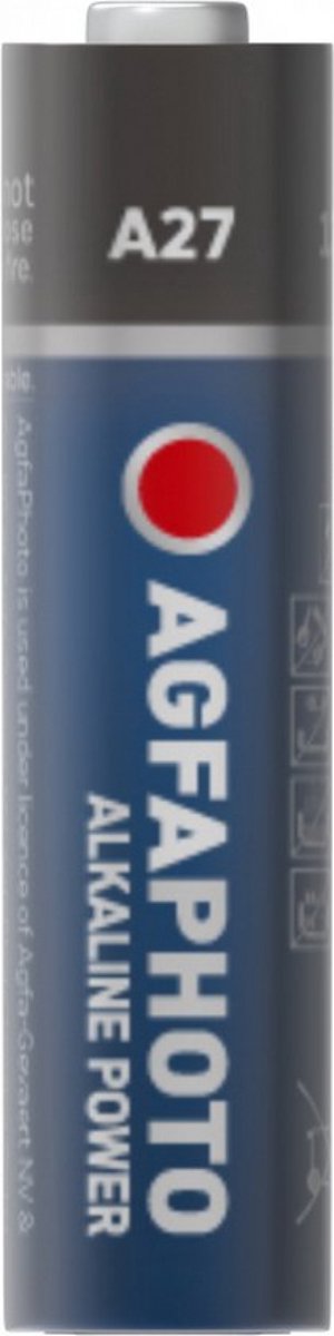 AgfaPhoto 110-804705 huishoudelijke batterij Wegwerpbatterij A27 Alkaline