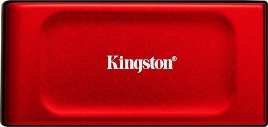 Kingston Technology 1TB XS1000 Red External USB 3.2 Gen 2 Draagbare Solid State Drive