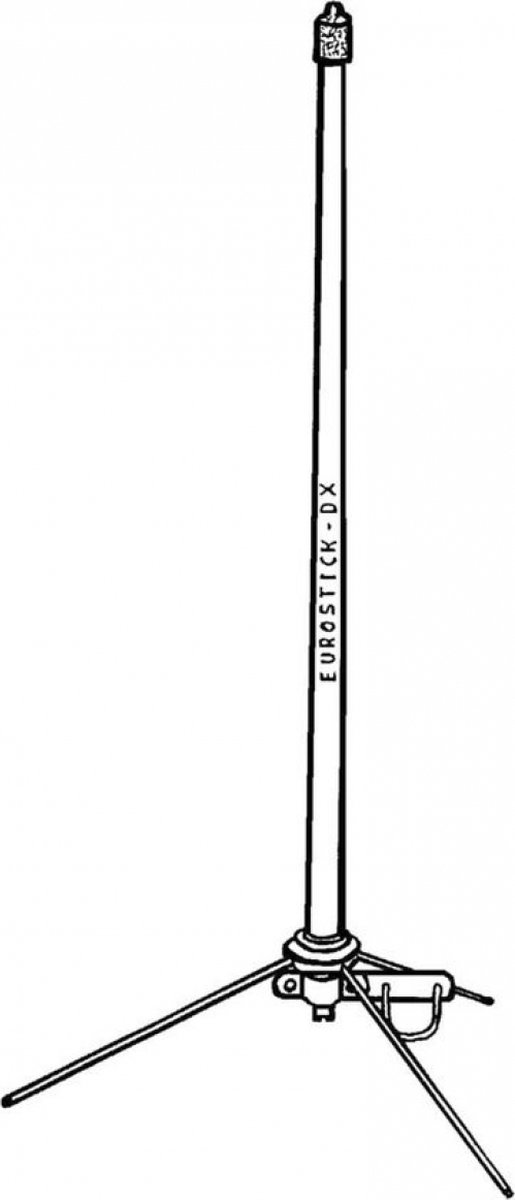 Antenne voor radioscanner (stationsmodel) Albrecht.Audio 6164 Eurostick DX