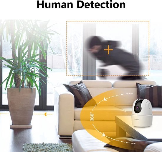 Imou Ranger 2C - Slimme 1080P beveiligingscamera met Human Detection, Nachtzicht en Draadloos Wi-Fi voor Thuisbeveiliging van Imou — afbeelding 5