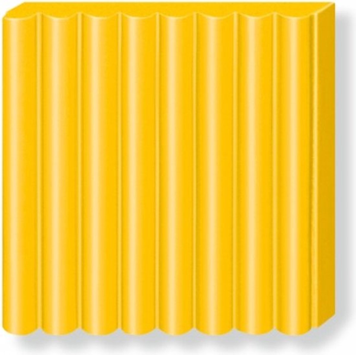 FIMO soft 8020 - ovenhardende boetseerklei - standaard blokje 57g - zonnegeel — afbeelding 11