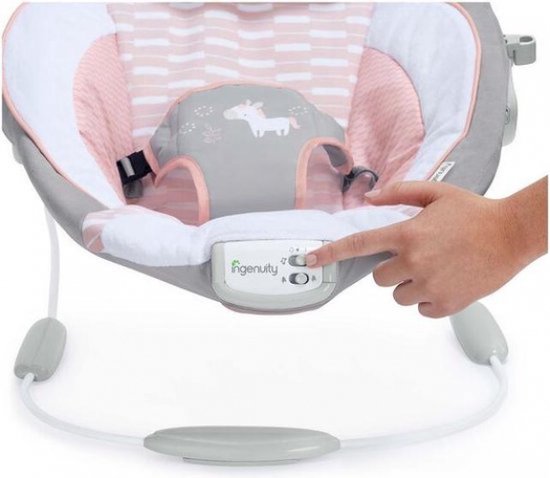 Baby Swing - Babyschommel - Wipstoel inclusief speelboog met speeltjes van Joovy — afbeelding 5