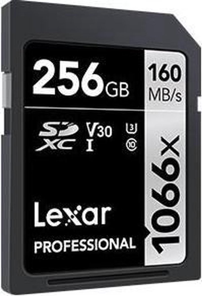 Lexar Professional 1066x flashgeheugen 256 GB SDXC UHS-I Klasse 10