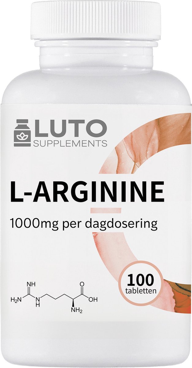 Goedkoopste L-Arginine - 100 Capsules - 500mg - Pre-workout Aminozuur - Zuivere vorm uit suikerbietmelasse - LUTO Supplements