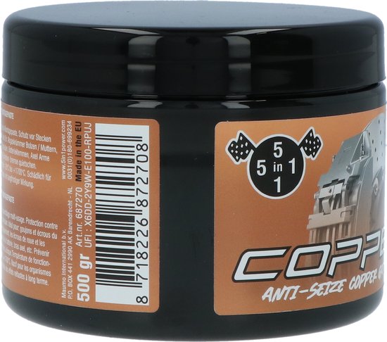 5in1 Koperpasta - Copper Grease - 500 gram van Merkloos — afbeelding 5